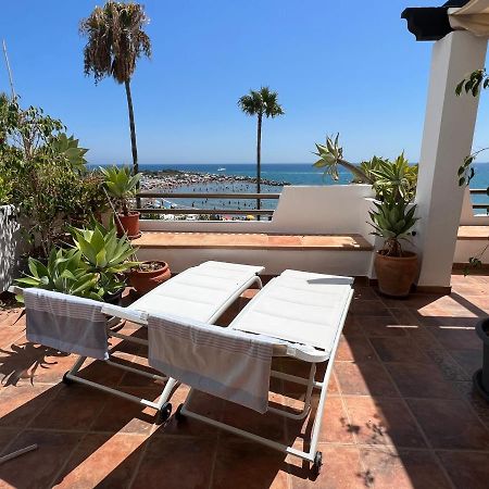 Playa Cristo Amazing Beach Terrace Appartment Estepona Ngoại thất bức ảnh