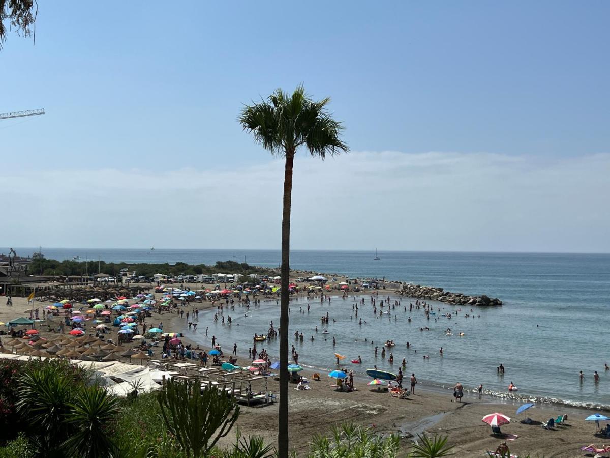 Playa Cristo Amazing Beach Terrace Appartment Estepona Ngoại thất bức ảnh