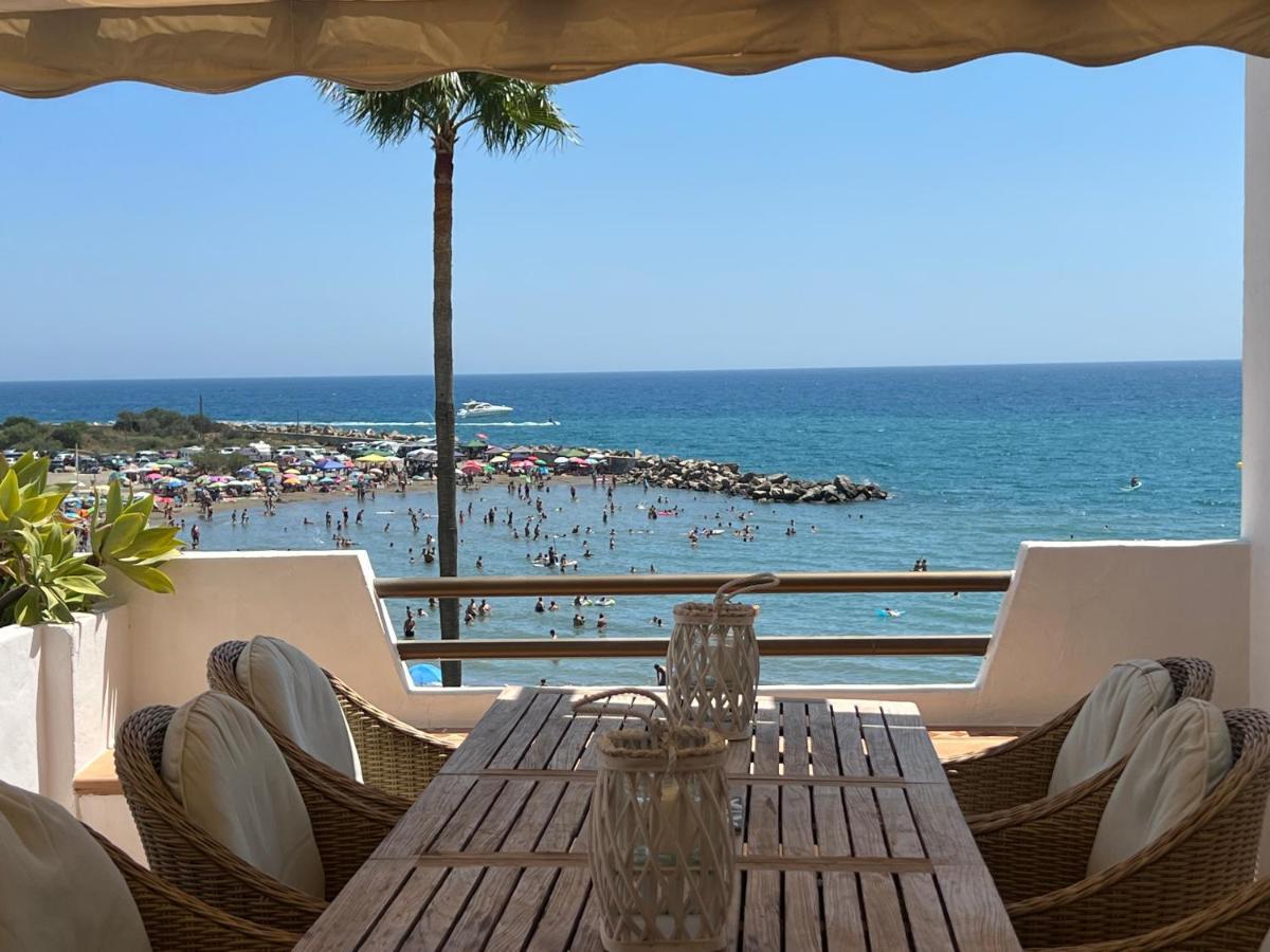 Playa Cristo Amazing Beach Terrace Appartment Estepona Ngoại thất bức ảnh